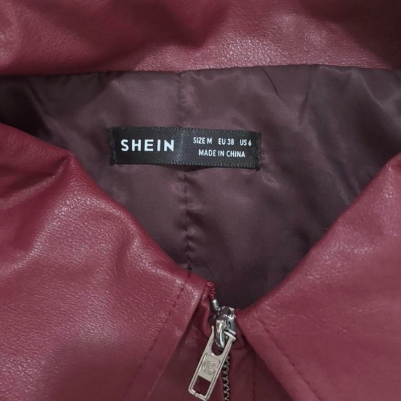 Red Leather Jacket - Picture 3 of 3